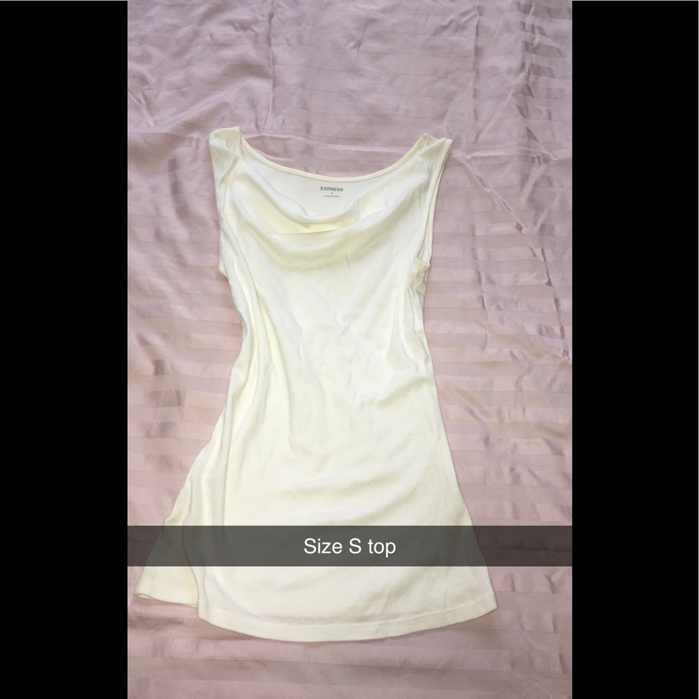 Long white top